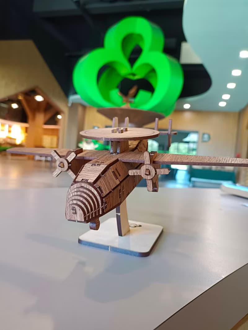 【手作DIY】軍事 E-2D預警機模型 玩具 手作 禮物