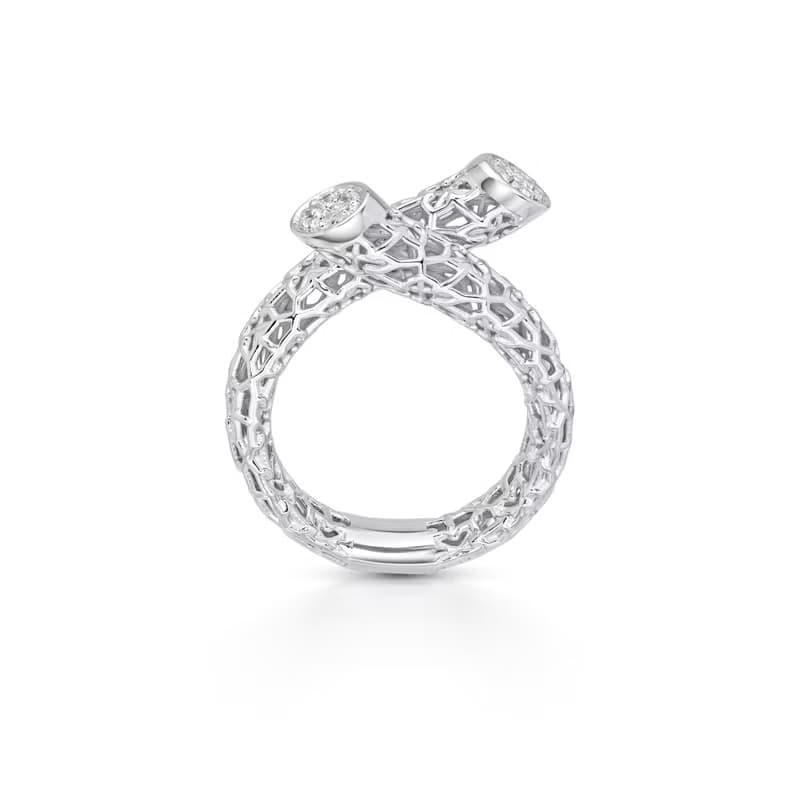 Nalikere Collection Silver Jewelry 925 Yellow Gold Plating with White Topaz