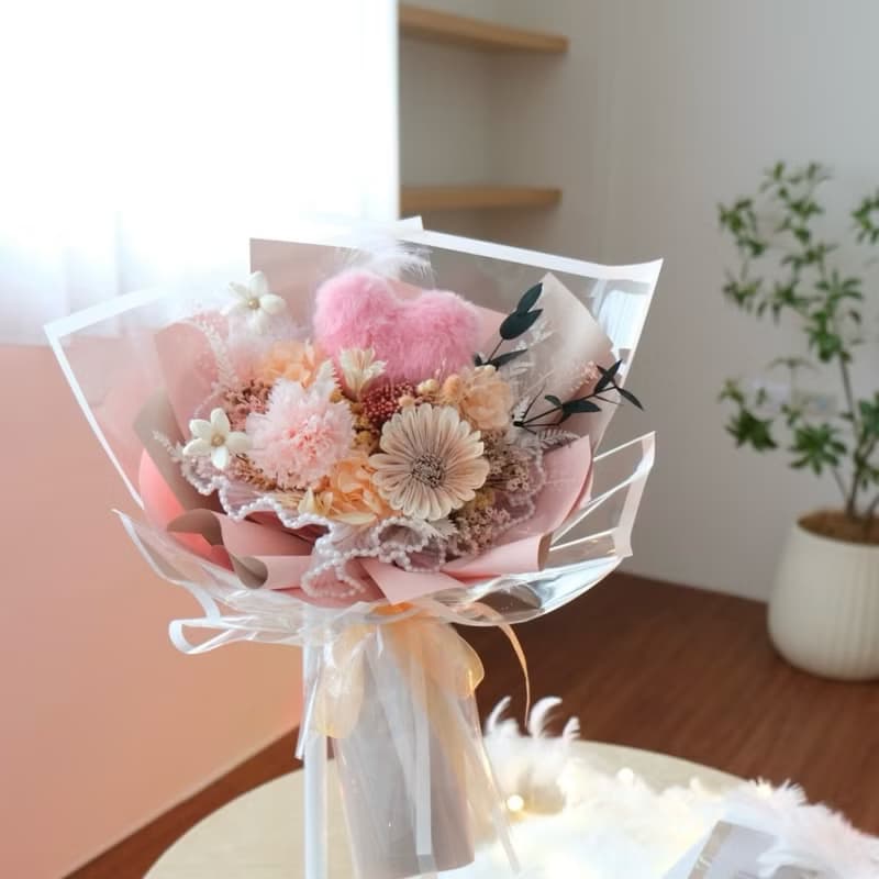 給最可愛的妳 / 永生康乃馨花束