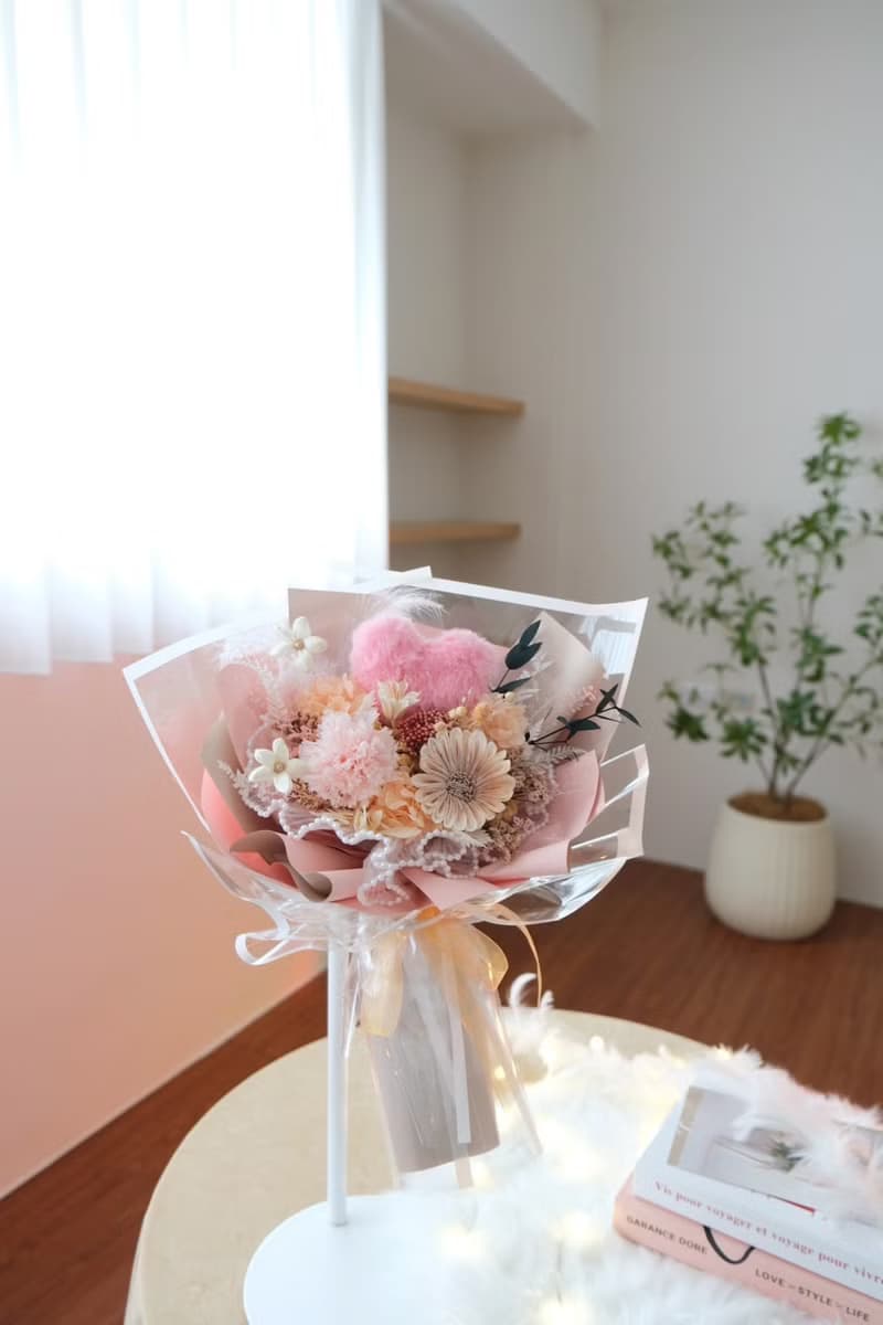 給最可愛的妳 / 永生康乃馨花束