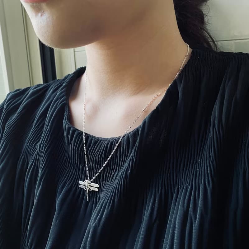 蜻蜓項鍊 | 手工 925銀