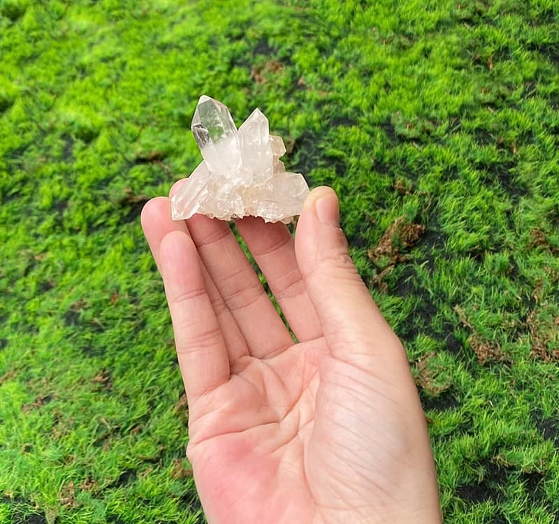 能量擺飾-天然原礦白水晶簇 療癒 招財開運 淨化負能量 快速出貨