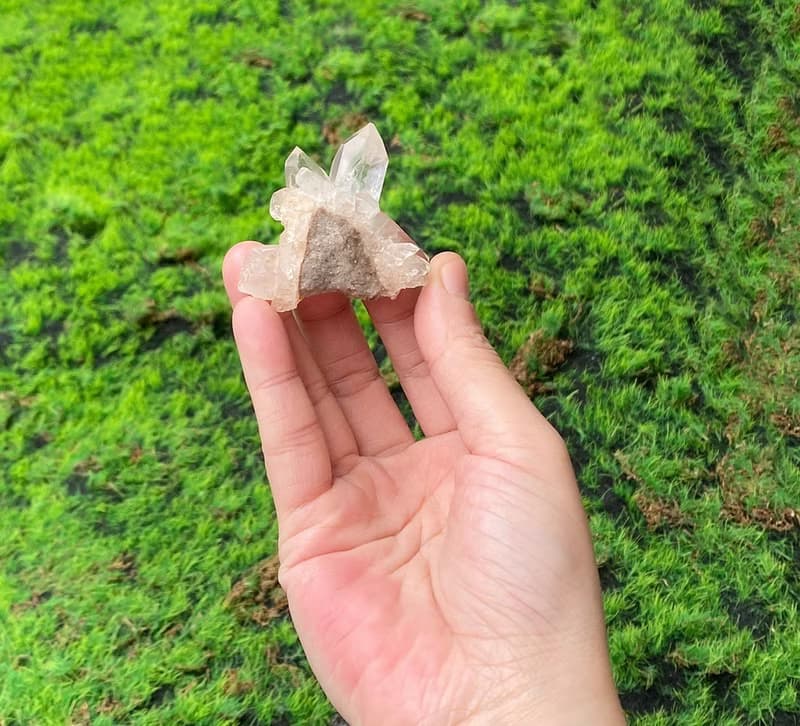 能量擺飾-天然原礦白水晶簇 療癒 招財開運 淨化負能量 快速出貨