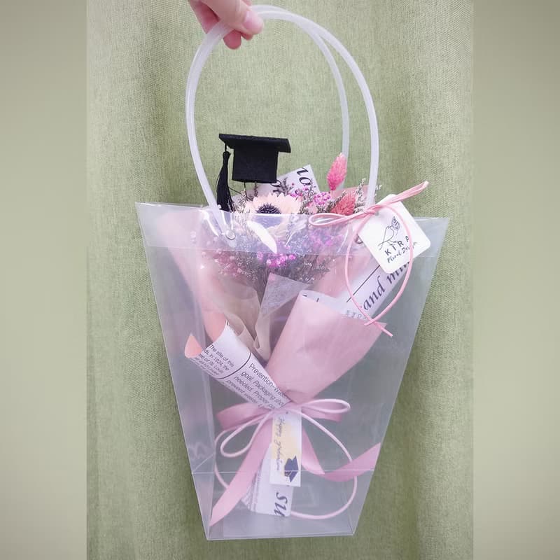 約定向日葵畢業花束小款 /畢業花束/永生花/乾燥花束/太陽花