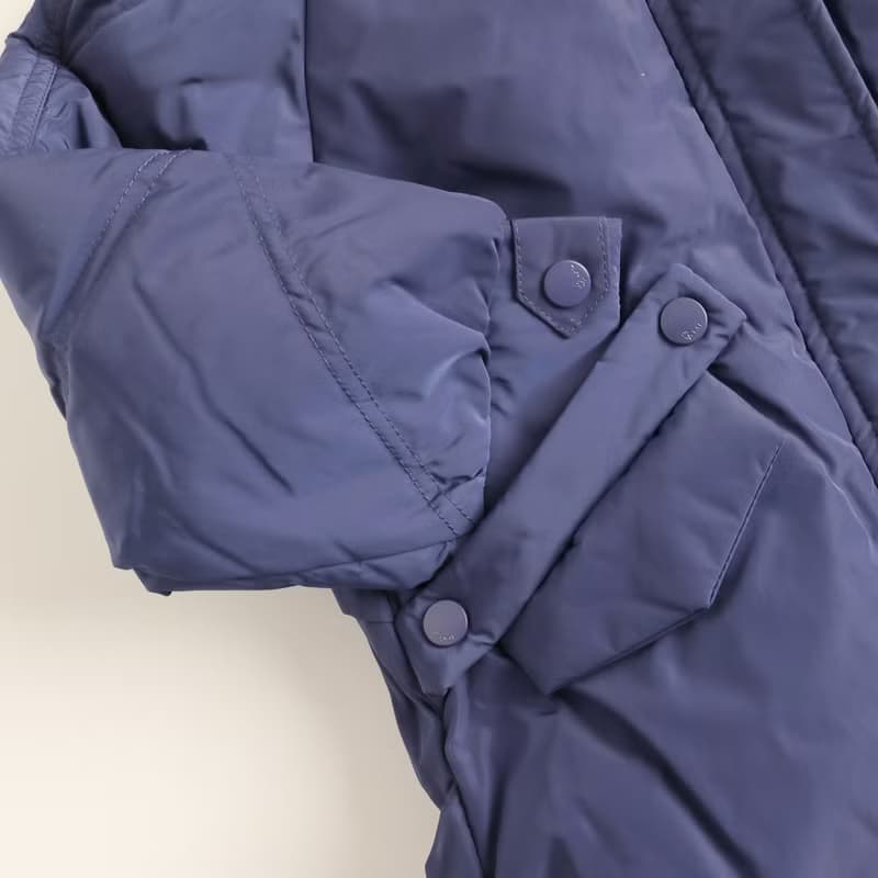 BIR 刺繡流蘇工藝 連帽羽絨外套