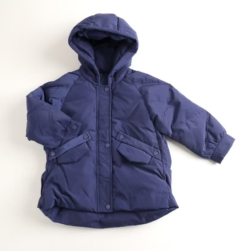 BIR 刺繡流蘇工藝 連帽羽絨外套