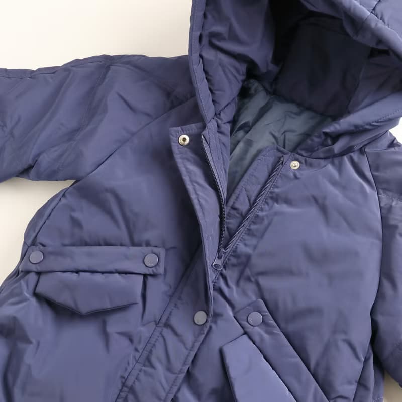 BIR 刺繡流蘇工藝 連帽羽絨外套