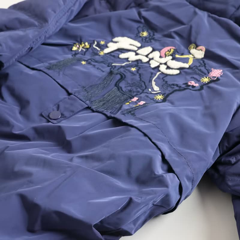 BIR 刺繡流蘇工藝 連帽羽絨外套