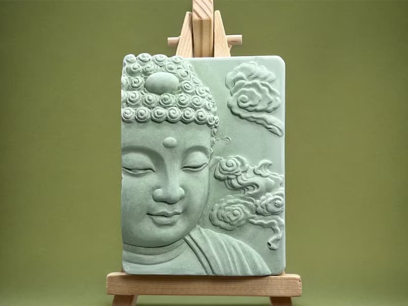 佛藝香氛擺飾(十四) 風水開運擺飾 免費多種精油香氛任選 附木架