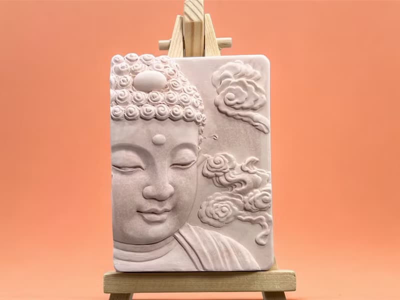 佛藝香氛擺飾(十四) 風水開運擺飾 免費多種精油香氛任選 附木架