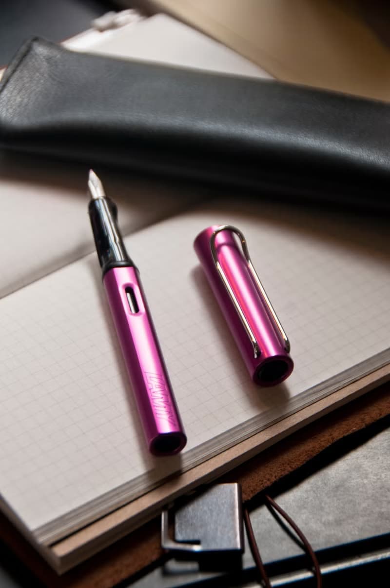 【雷雕刻字】獨家 / LAMY 鋼筆 A6 鋼筆用筆記本禮盒 - AL star