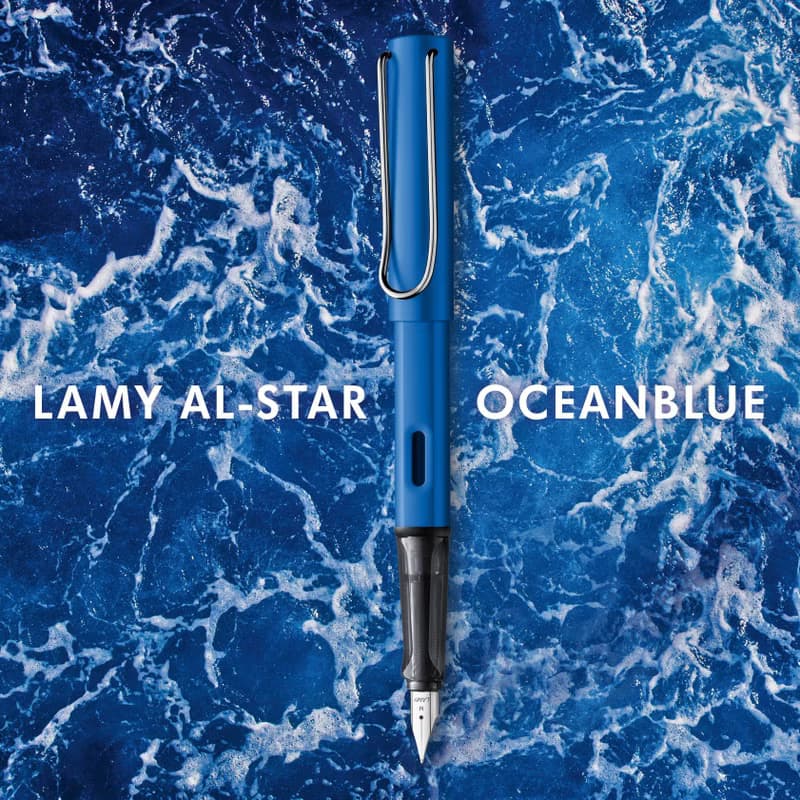 【雷雕刻字】獨家 / LAMY 鋼筆 A6 鋼筆用筆記本禮盒 - AL star