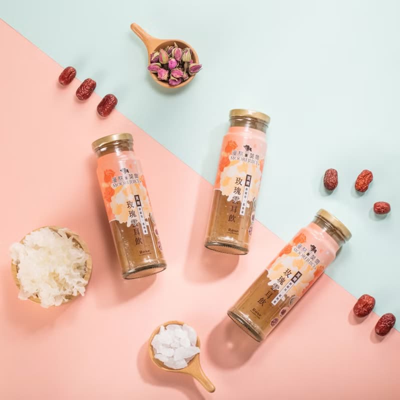 莫爾‧玫瑰雲耳飲/家庭組/送禮首選/健康飲品/白木耳飲品 (24入)