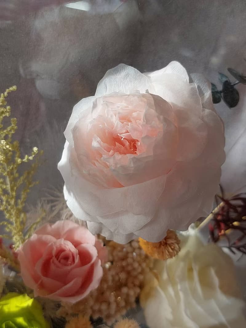 春之慶典 永生花壓克力花盒 開幕花禮 祝賀花禮 情人節.母親節
