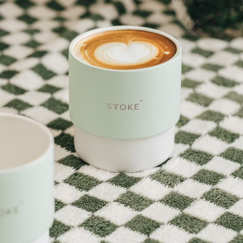 【STTOKE】Swirl Home 精品陶瓷咖啡杯 2入/組 ( 7oz / 多色 )