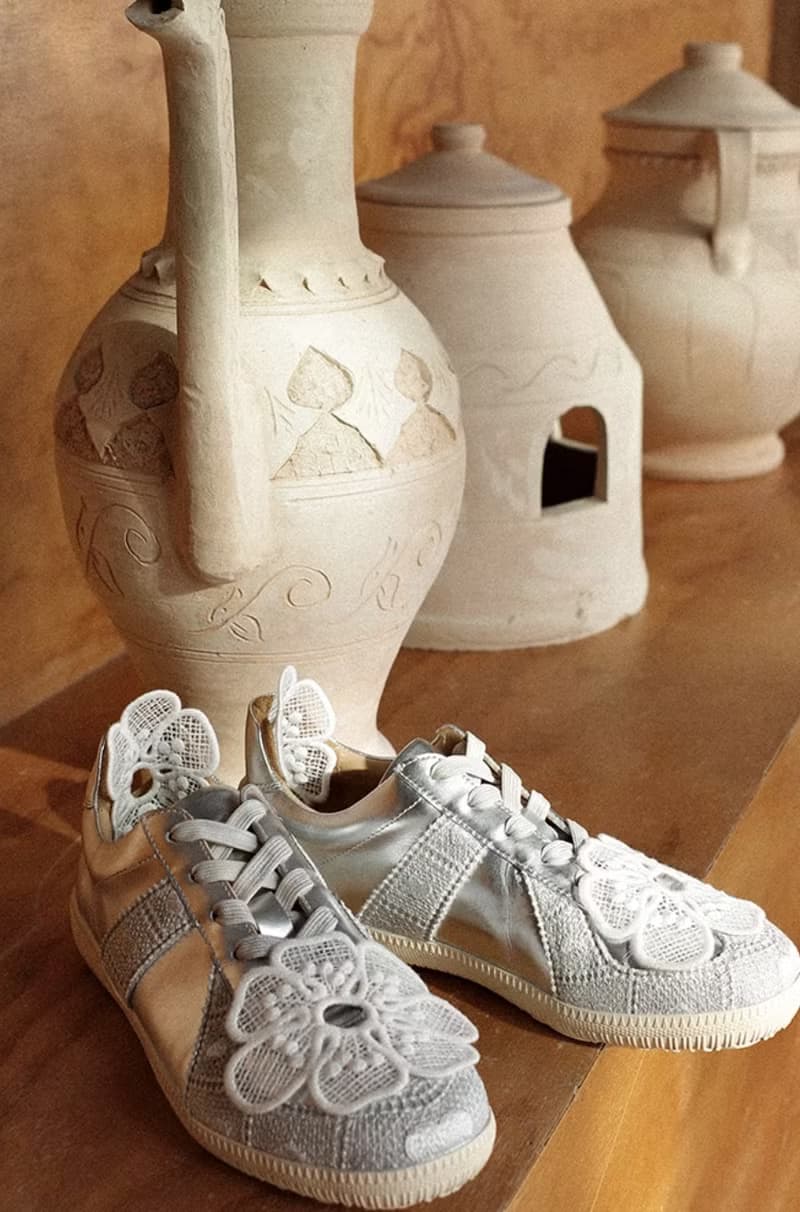 Acid Lace Low-Top Sneaker 酸性蕾絲德訓鞋 真皮