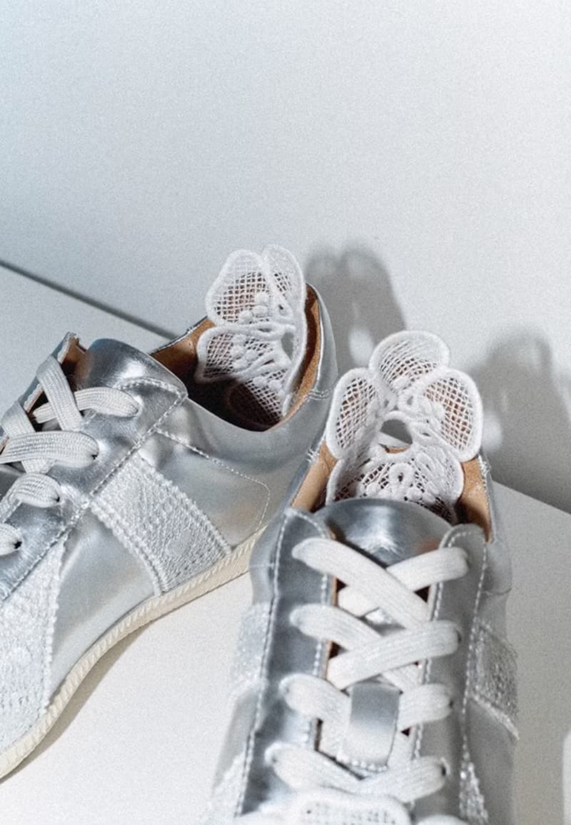 Acid Lace Low-Top Sneaker 酸性蕾絲德訓鞋 真皮
