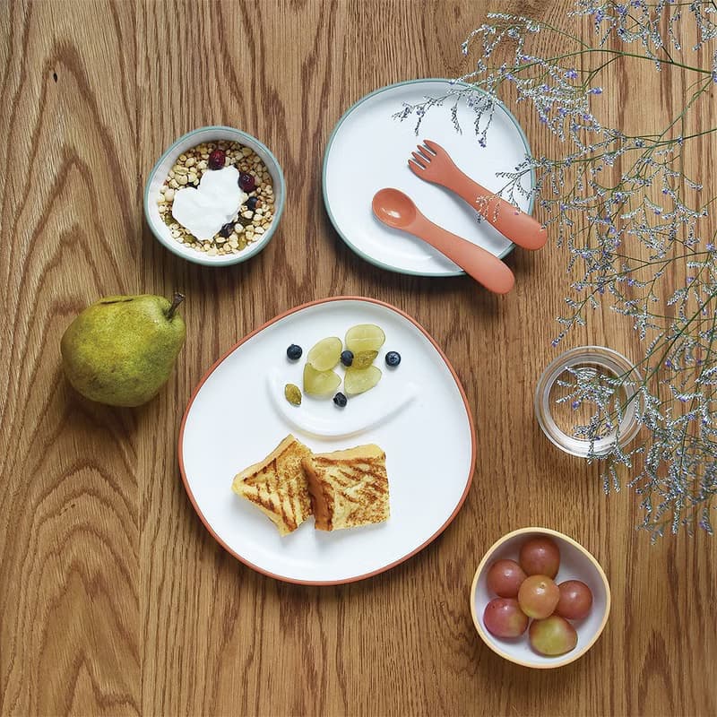 日本KINTO BONBO吸管杯餐盤碗6件組 / 共3色