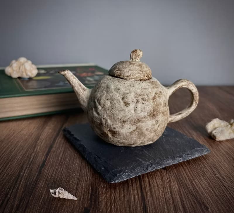 糖霜可可茶壺