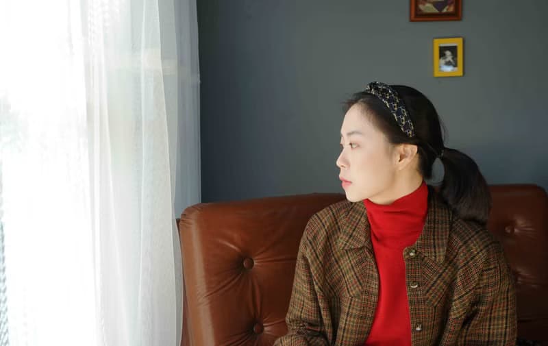 古董領帶改製手工髮箍-CHANEL香奈兒-變形蟲緹花-黑