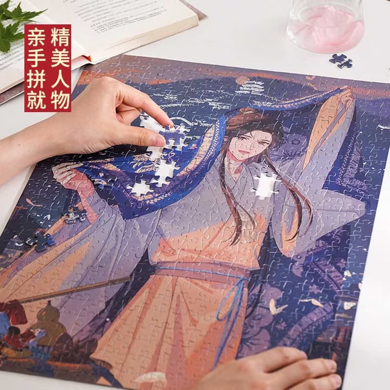 TOi圖益 天官賜福動畫拼圖 雲鏡雙影 500片×2 幻彩雷射 正版收藏