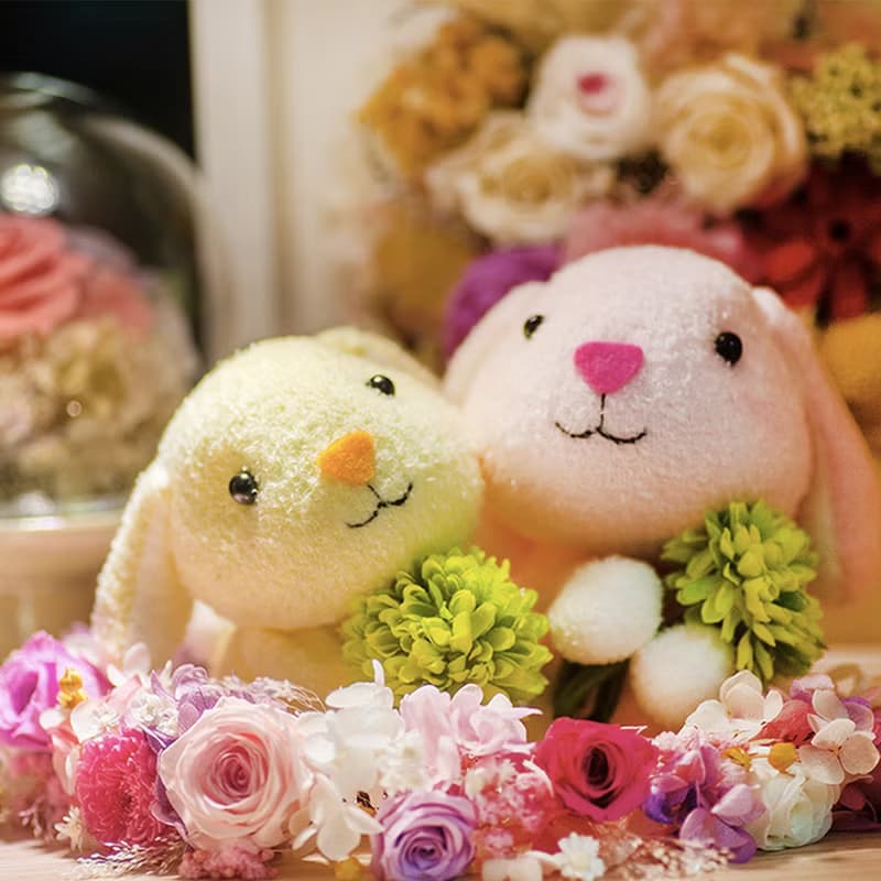 【獨家手作】甜蜜雪綿兔 手縫 兔子 DIY手作材料 單入聖誕禮物