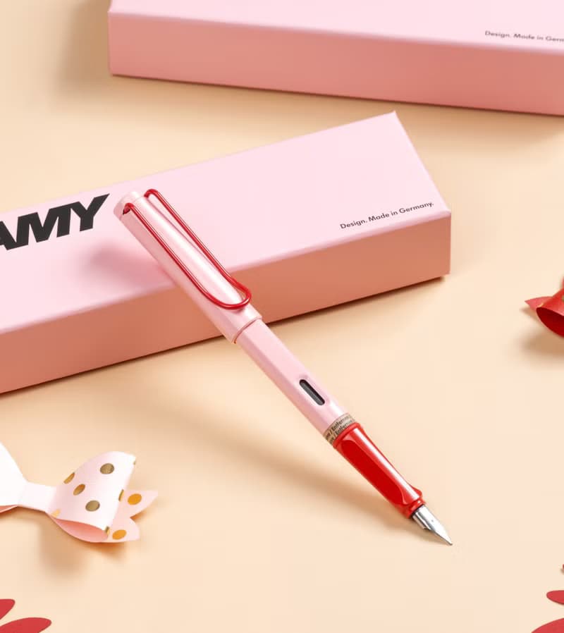 【雷雕刻字】LAMY 鋼筆 / SAFARI 2024 (送A6筆記本) - 夏日粉紅