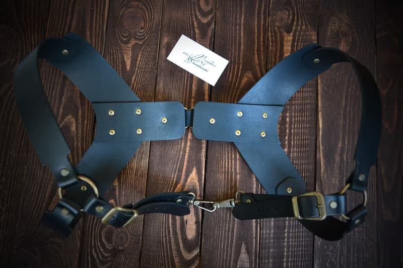 Leather handmade suspenders for mens, Handmade Suspenders, Braces, Wedding Groom