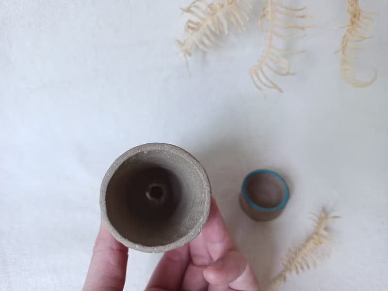 金水釉土色擴香燈塔陶屋