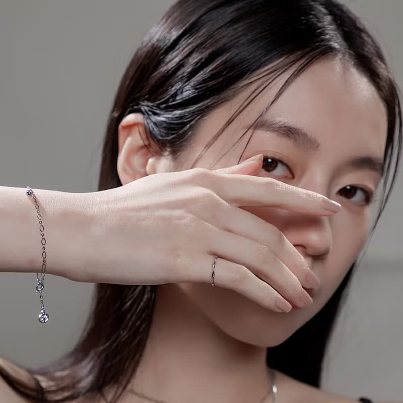 浮光掠影。純銀戒指