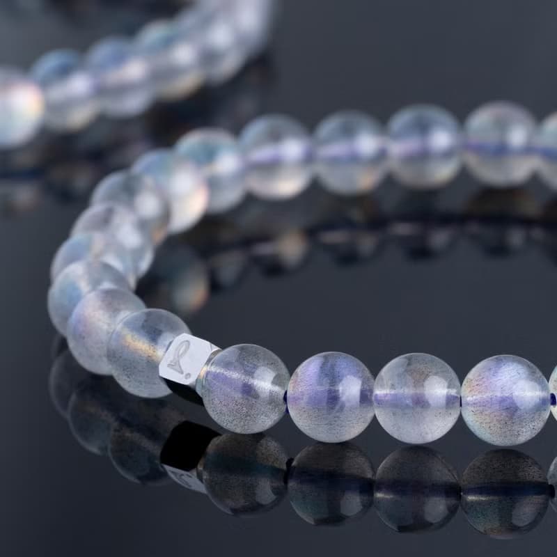 紫光彩虹拉長石 | 天然能量手串 | 6-7mm