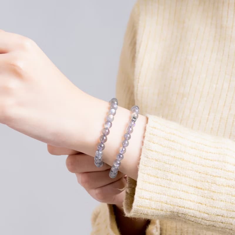 紫光彩虹拉長石 | 天然能量手串 | 6-7mm