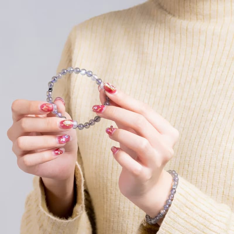 紫光彩虹拉長石 | 天然能量手串 | 6-7mm