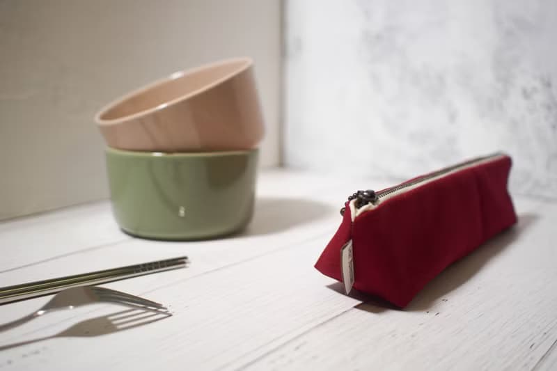 日常系列餐具袋/筷套/限量手工包/小蘋果/現貨供應中