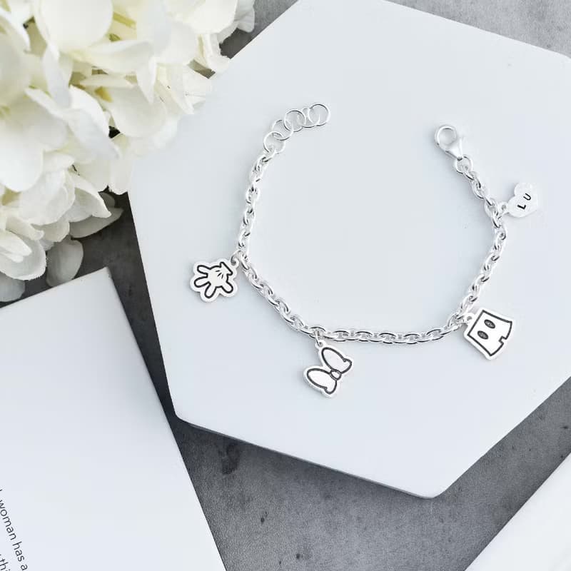 【體驗】【金工課程預約】手作銀飾-迪士尼手鍊(米奇家族)-文化幣