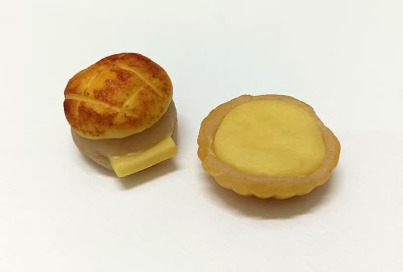 迷你菠蘿油+蛋撻手工皂