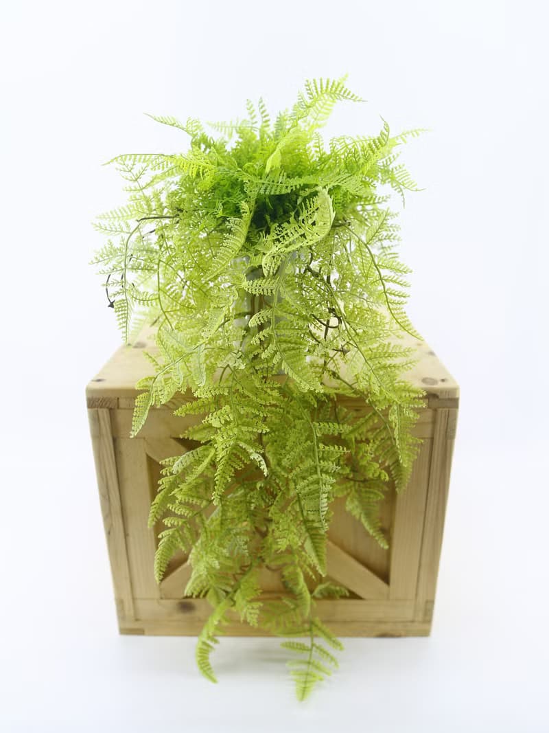 淺綠蕨草藤蔓植栽 / 環境綠化 / 擬真植栽 / 人造植栽 / 居家佈置