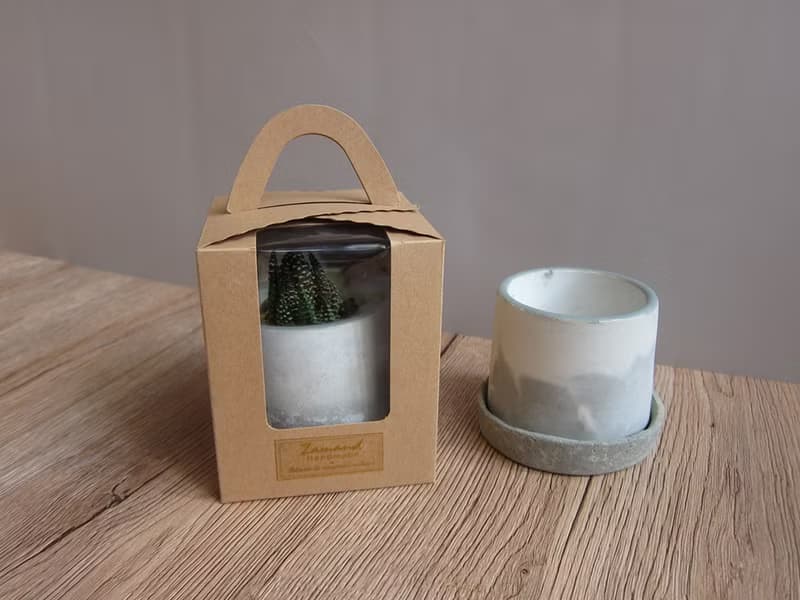 【現貨】植香系列-藍河水泥盆器(S)