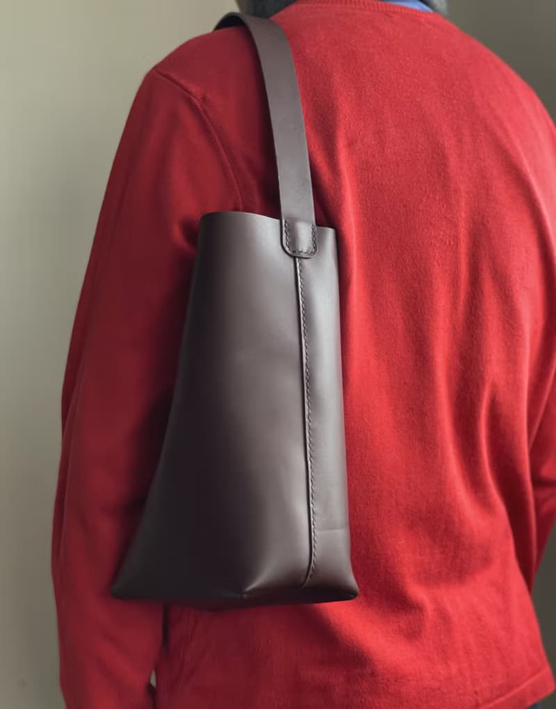 less is more 之 無印手提袋 朱古力