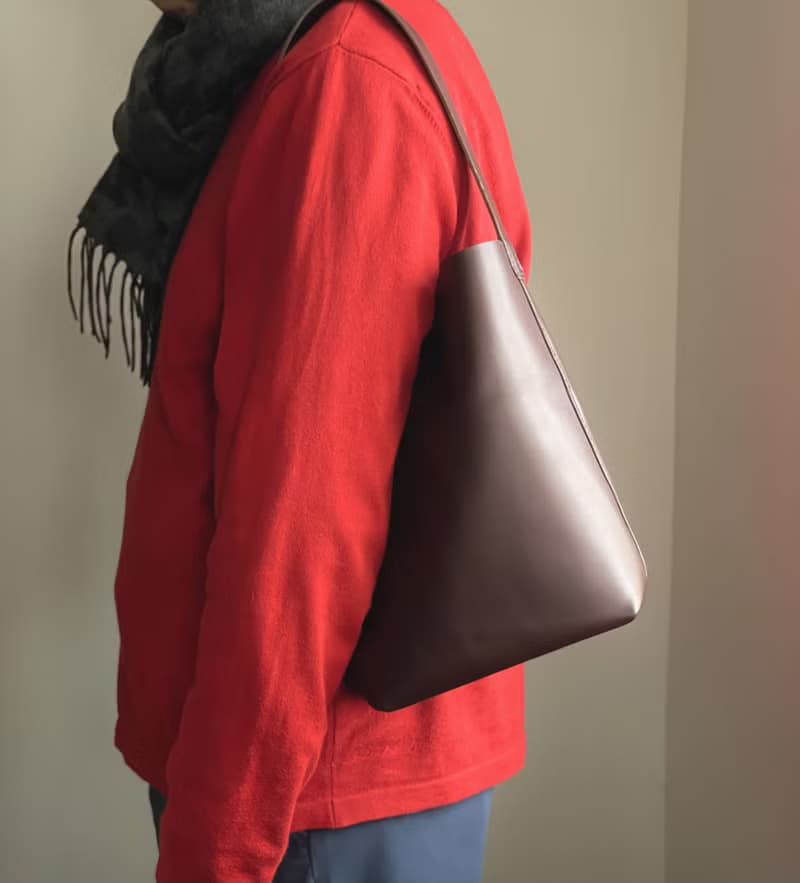 less is more 之 無印手提袋 朱古力