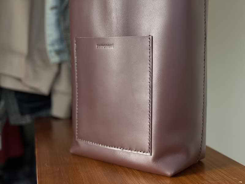 less is more 之 無印手提袋 朱古力