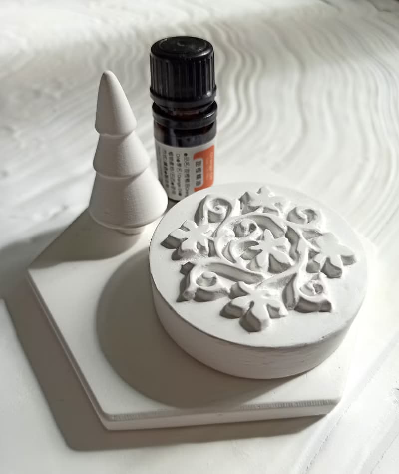 情人節禮物/聖誕團花擴香石組合-交換禮物 聖誕禮物 療癒