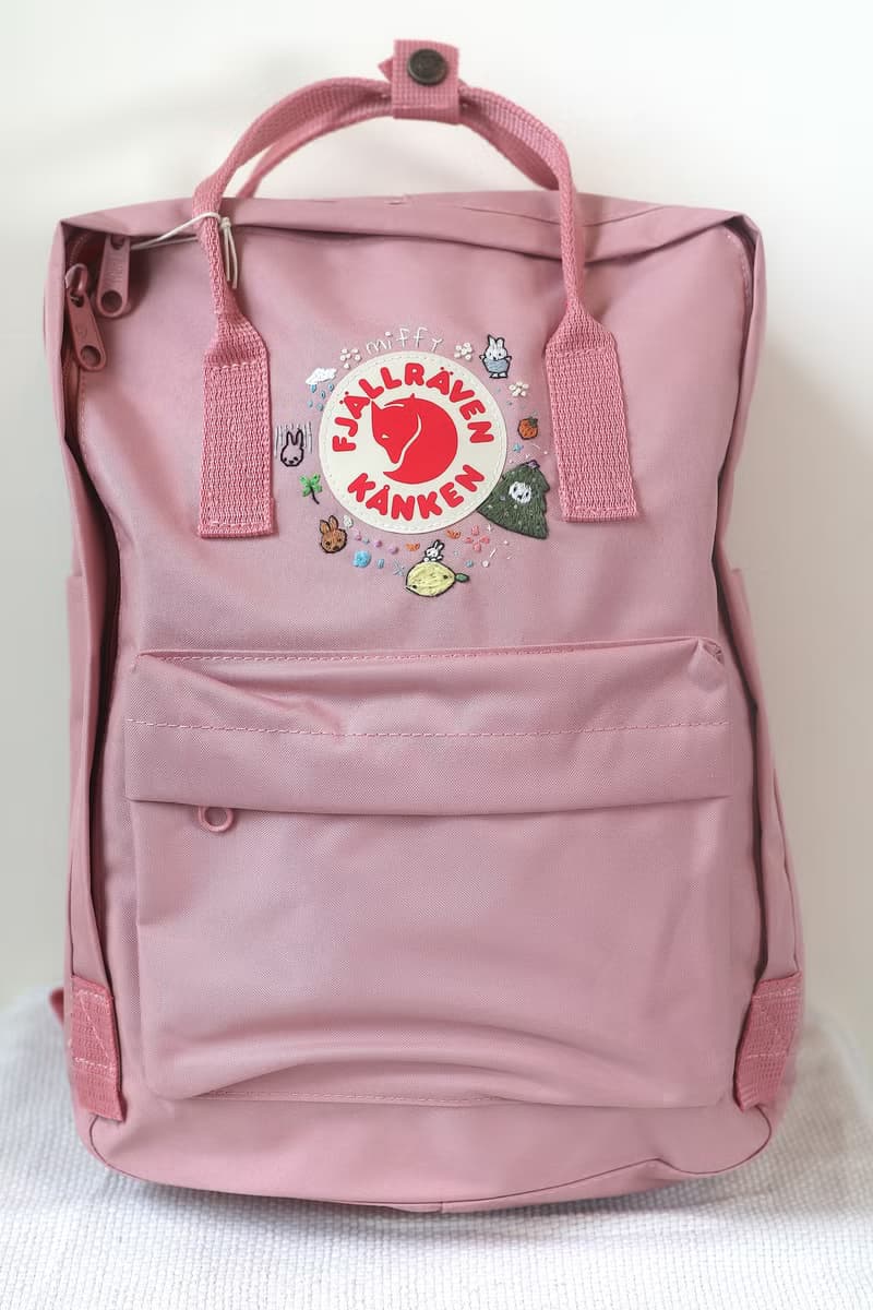 miffy米飛兔/kanken Classic 粉紅色