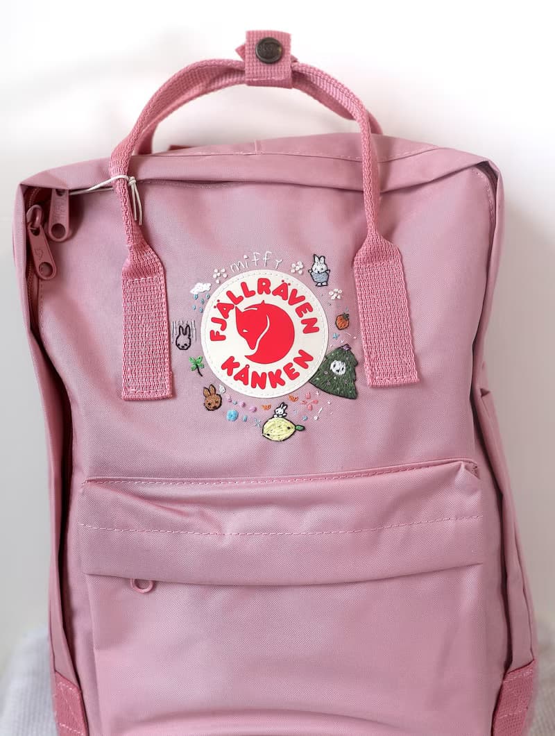 miffy米飛兔/kanken Classic 粉紅色