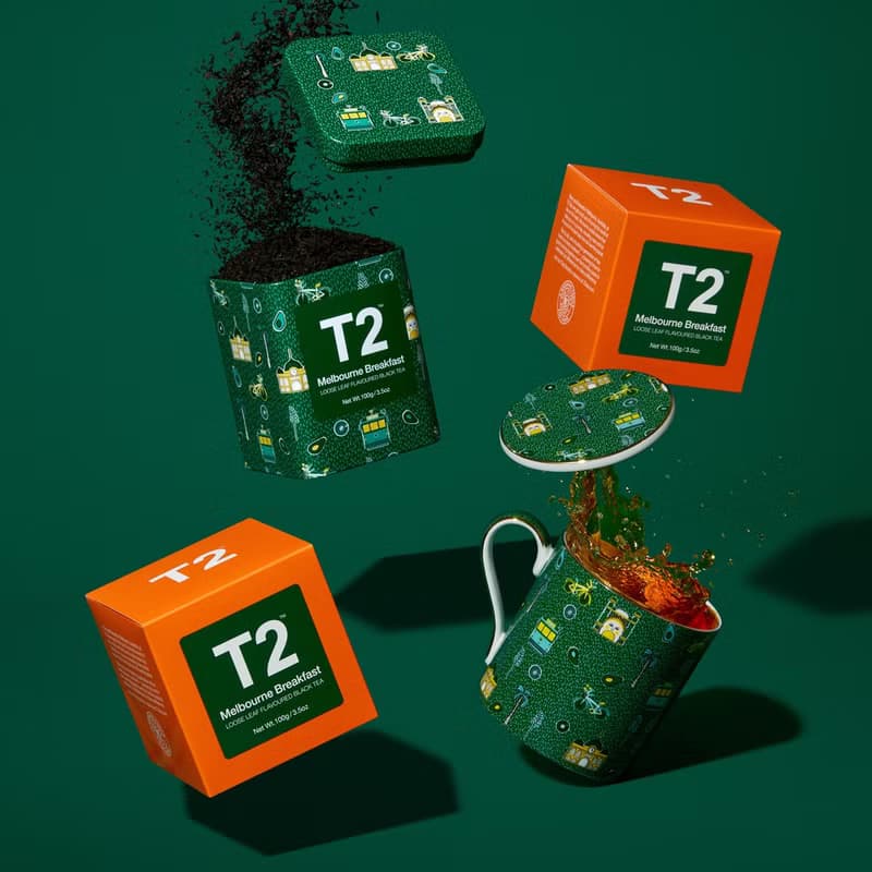 【T2 tea】骨瓷馬克杯_墨爾本早餐茶
