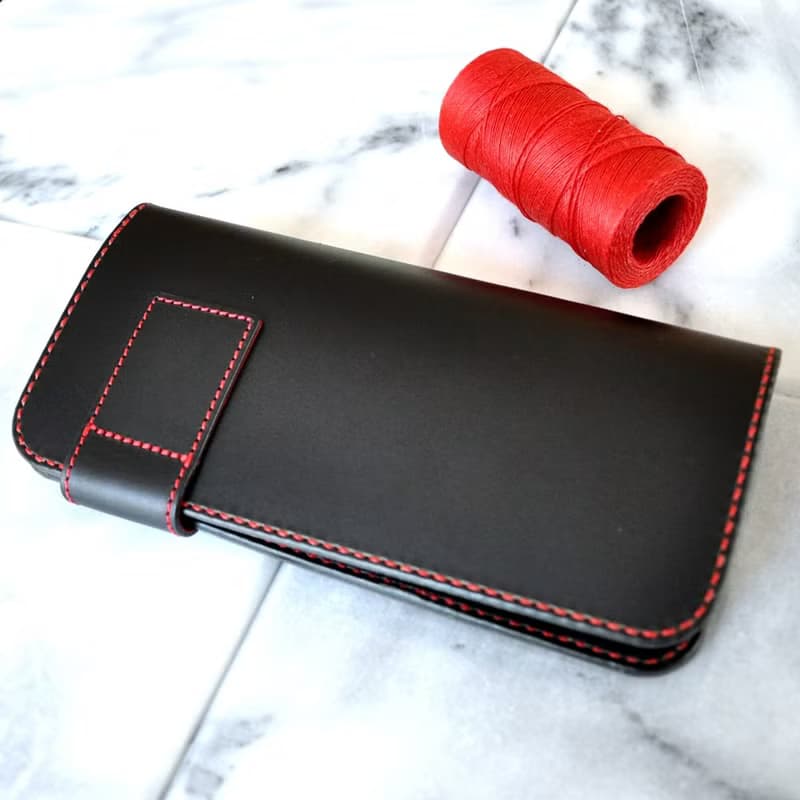 シンプルな長財布A　No.1　ブッテーロ