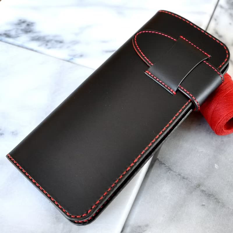 シンプルな長財布A　No.1　ブッテーロ