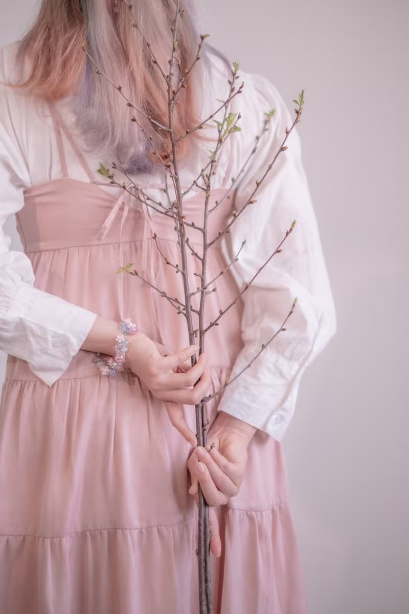 櫻醉月亮石泡泡浴手鏈