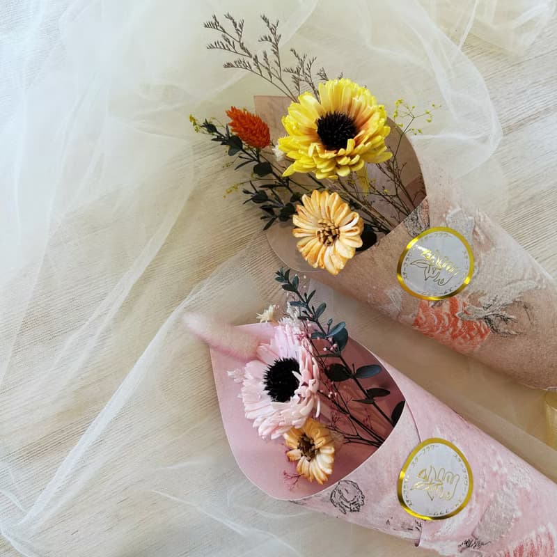 *信念* 永生小花束 七夕小花束 畢業小花束 母親節小花束