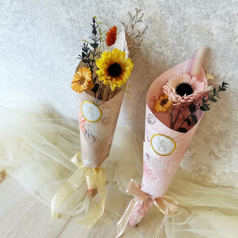 *信念* 永生小花束 七夕小花束 畢業小花束 母親節小花束